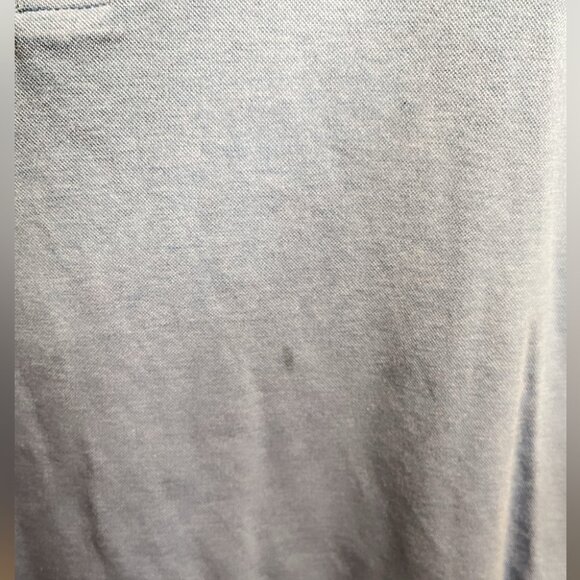 Vintage 3 button stretch Paul & Shark yachting Sky Blue Polo Shirt XXL - Picture 4 of 4